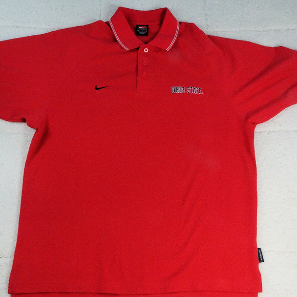 NCAA Ohio State Nike Thermal Polo Shirt Large - Picture 1 of 8